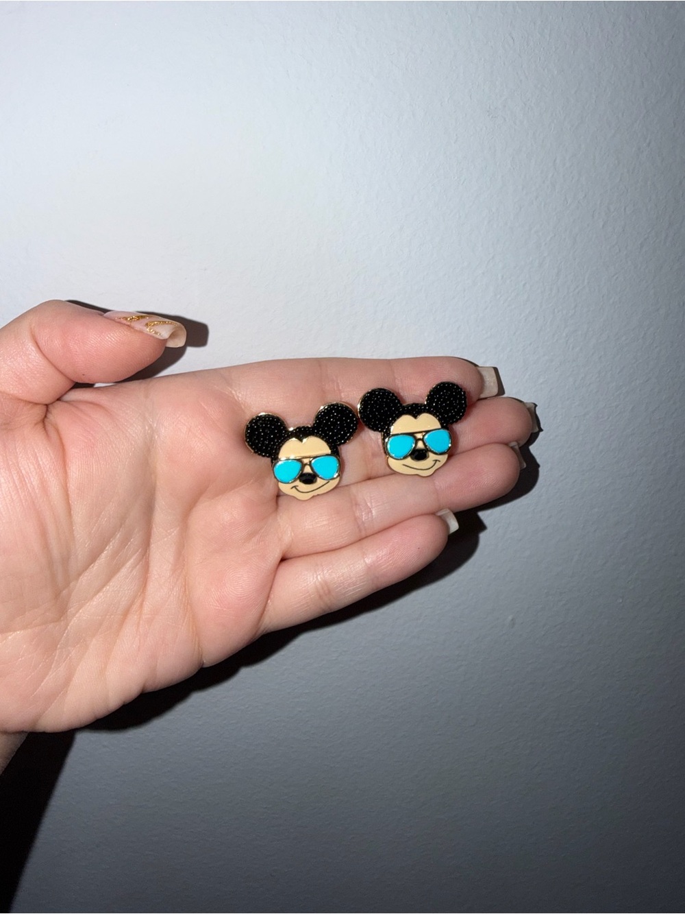 Disney Baublebar Mickey Mouse with Sunglasses Earrings